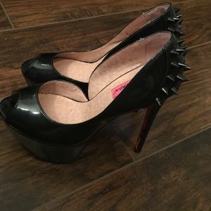 Betsy Johnson Spiked Heels